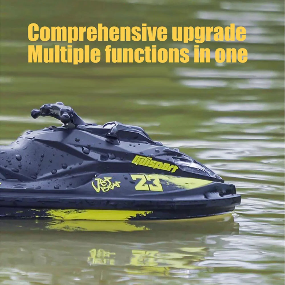 UDI023 RC Speedboat 2.4G Jet Spray RC Boat Remote Control Ship Waterproof Self-Righting LED Lights RTR High-Speed Models Toys-EXPROTAS