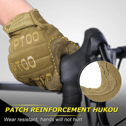 Tactical Gloves Full Finger Army Military Touch Screen Knuckle Protection