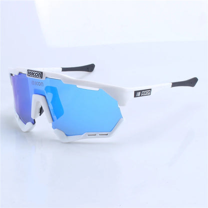 SCICON UV400 Cycling Sunglasses, Men's & Women's MTB & Road Bike Sports Goggles
