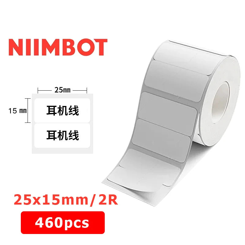 Self-adhesive Paper Waterproof Stickers for Christmas Labels - 40x20mm