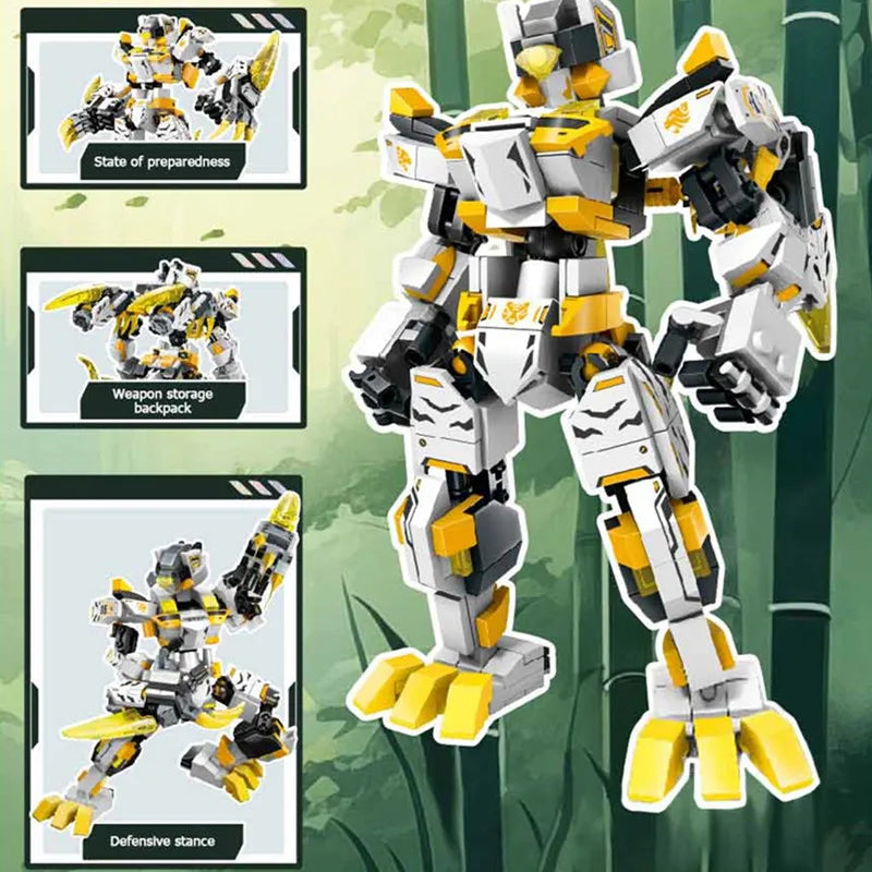 SEMBO Xuanwu Divine Beast Mecha Building Blocks Animal Robot Model Bricks Toy Gift