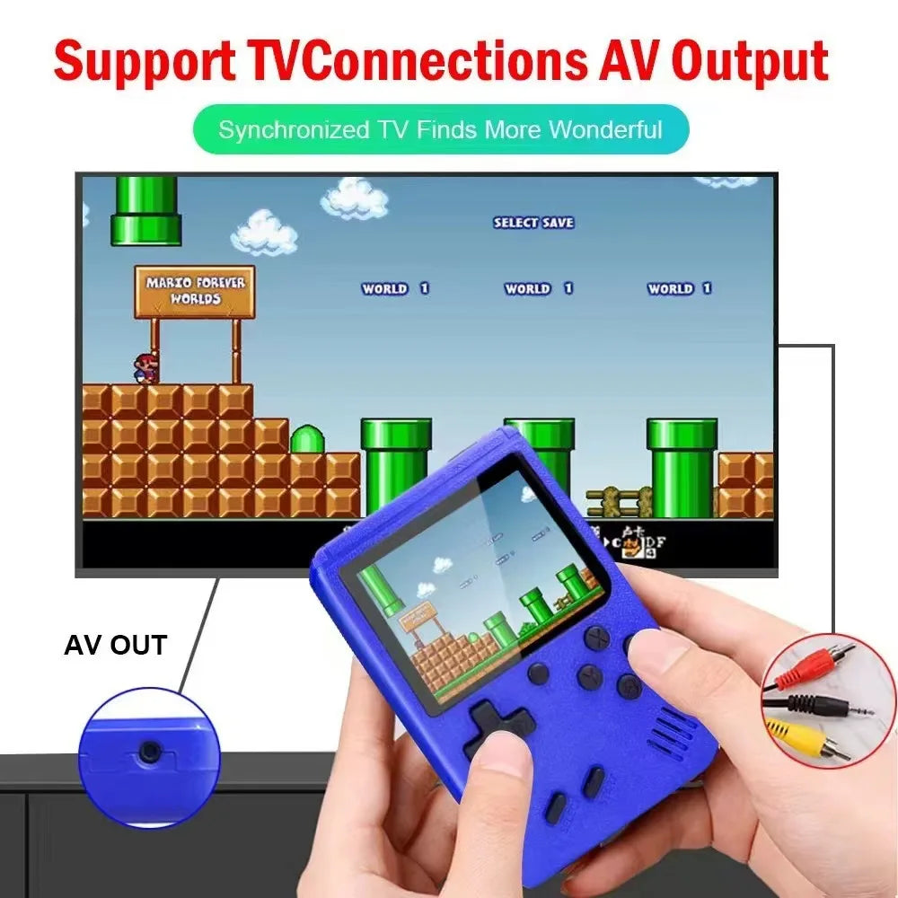 Handheld Game Console 400 Retro Classic Video Games Portable Mini Player