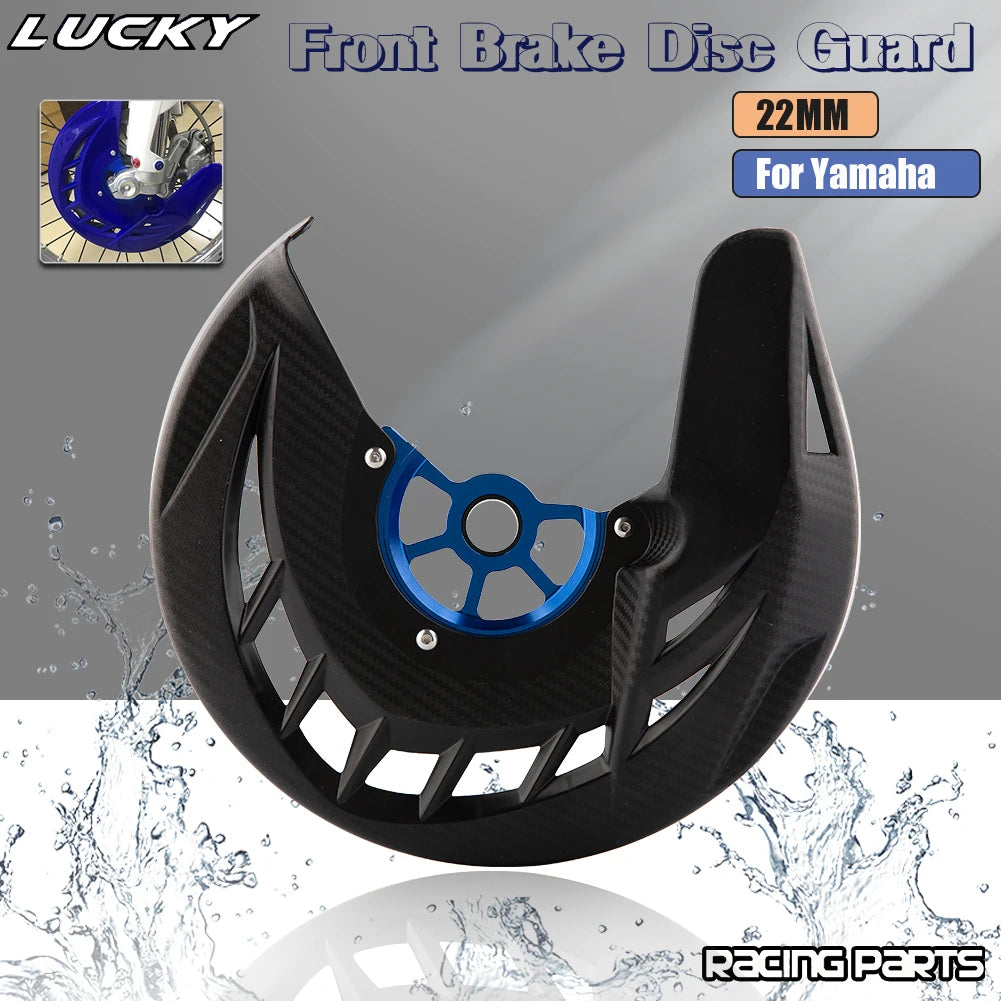 Front Brake Disc Guard Cover for Yamaha YZ WR YZF WRF 125-450 Dirt Bike