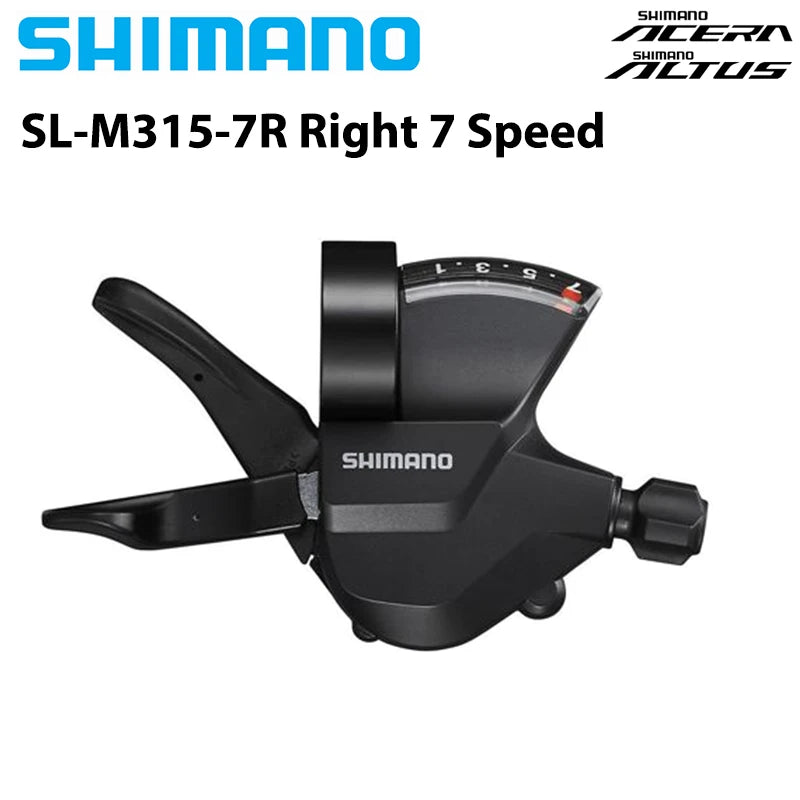 Shimano SL-M315 Rapidfire Plus Trigger Shifter with Cable 2/3x7/8 Speed Options