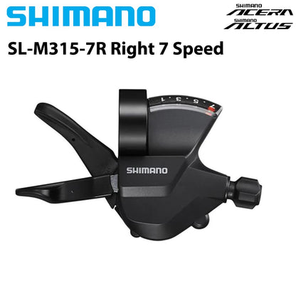 Shimano SL-M315 Rapidfire Plus Trigger Shifter with Cable 2/3x7/8 Speed Options