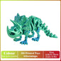 3D Printed Tyrannosaurus Rex Dinosaur Model Jointed Movable Realistic Decor
