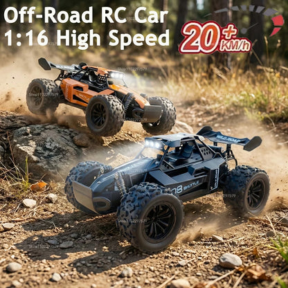 1:16 Remote Control Monster Truck 20KM/H Off-Road Electric Toy for Kids