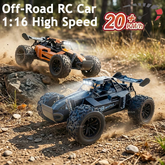 1:16 Remote Control Monster Truck 20KM/H Off-Road Electric Toy for Kids