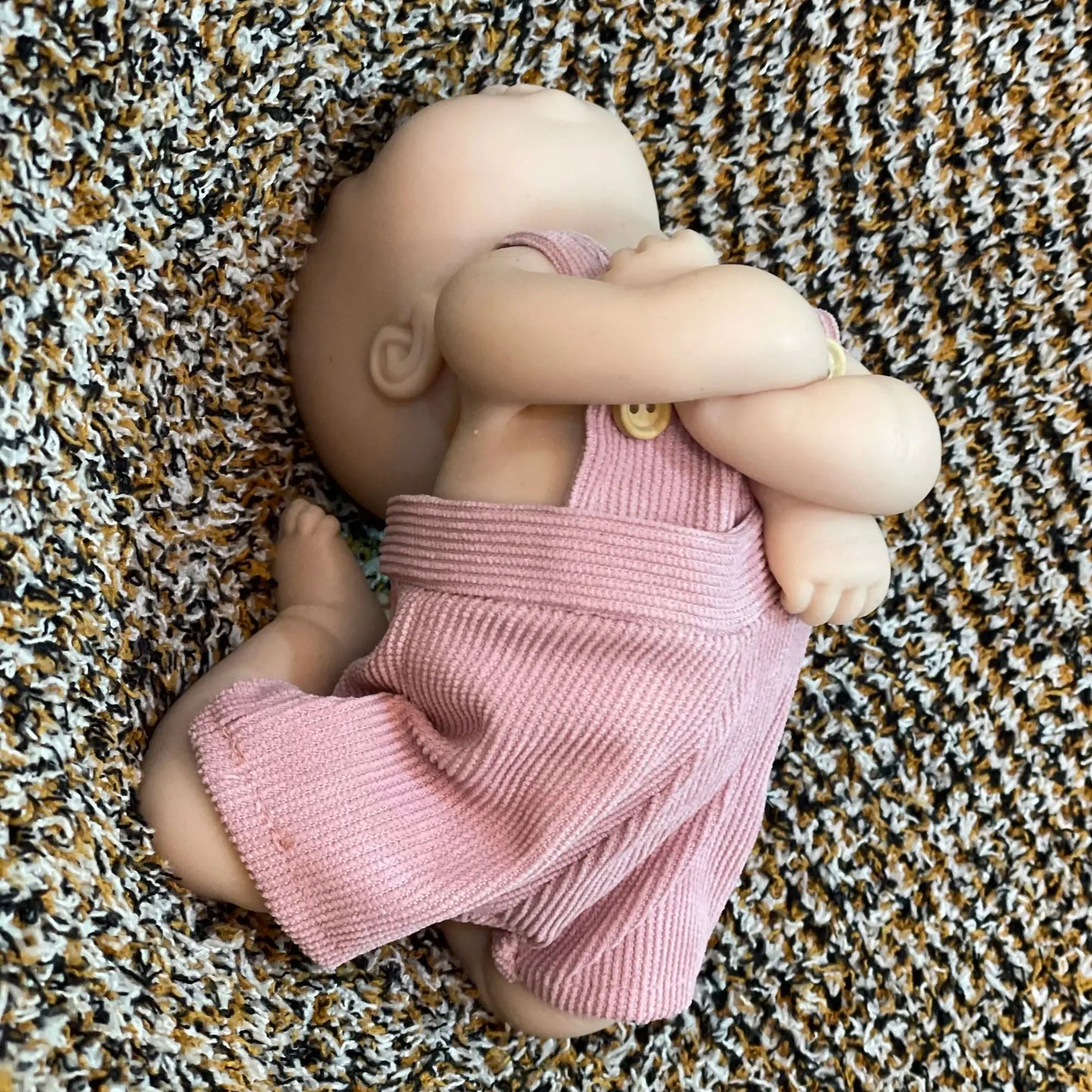 25CM Unpainted Full Body Silicone Girl Reborn Doll, 8 Styles Newborn Baby Toy Gift