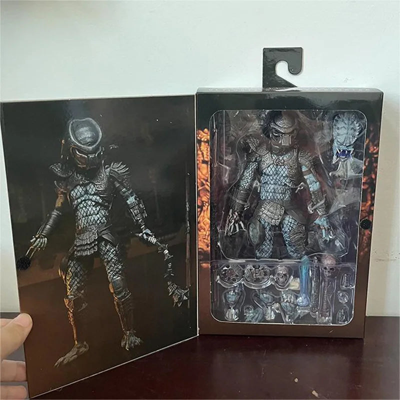 NECA Shaman Predator Ultimate Armored Lost Warrior Jungle Hunter Thermal Vision Fugitive Predator Action Figure Model Toys Gifts-EXPROTAS
