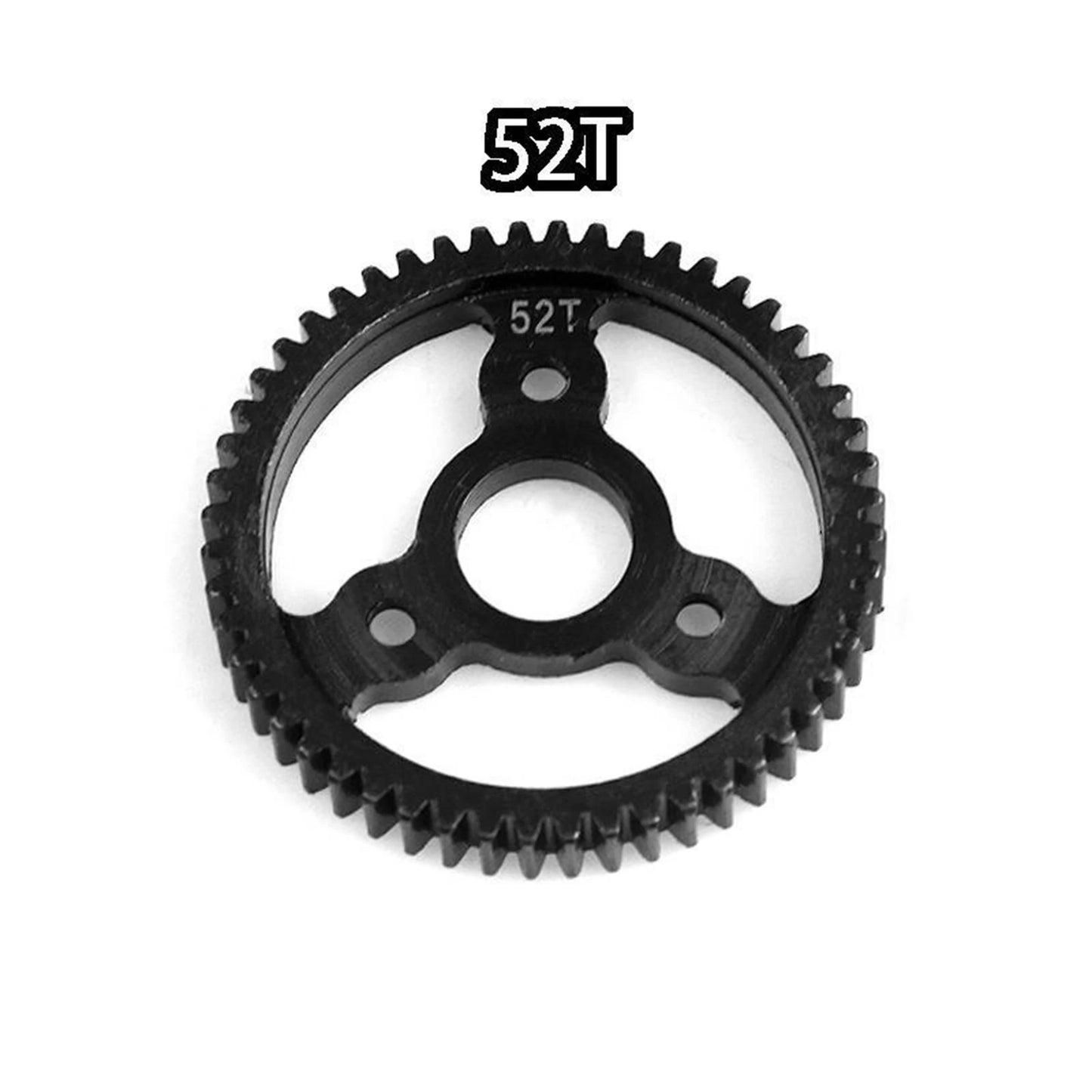 RS RC 0.8M 32P Hardened Steel Spur Gear 50T 52T 53T 54T for Traxxas 4x4