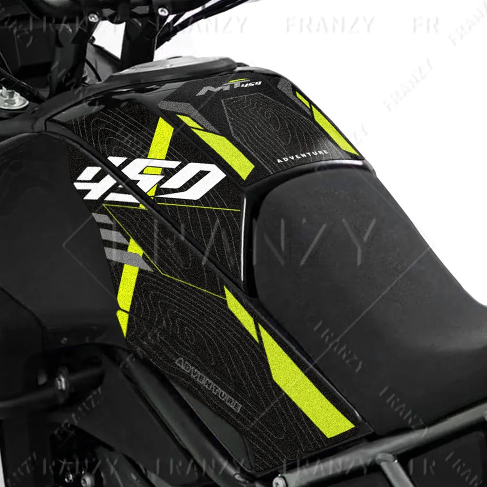 3M Motorcycle Fuel Tank Pad Anti Slip Decals for CFMOTO 450MT 2024