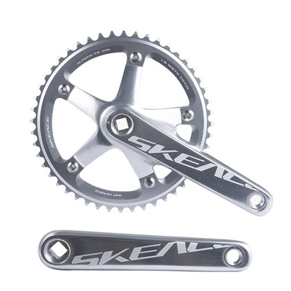 SKEACE 144BCD Single Speed Crankset 165mm 49T Square Taper MTB Bike