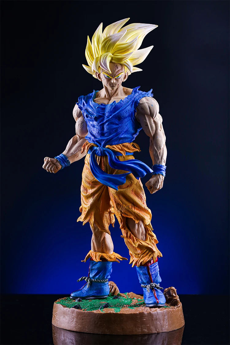 43cm Dragon Ball Z Son Goku Figure GK Super Saiyan Son Goku Action Figure PVC Vegeta Collection Statue Model Figurine Toys-EXPROTAS
