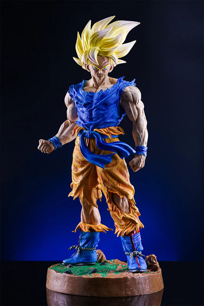 43cm Dragon Ball Z Son Goku Figure GK Super Saiyan Son Goku Action Figure PVC Vegeta Collection Statue Model Figurine Toys-EXPROTAS