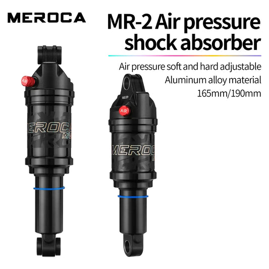 MEROCA Adjustable Rear Air Shock MTB Bicycle 125/150/165/190mm - EXPROTAS