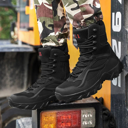 Men Tactical Boots Autumn Special Forces Field Man Boot Lightweight Outdoor Non-Slip Waterproof Shoes Zapatillas Hombre-EXPROTAS