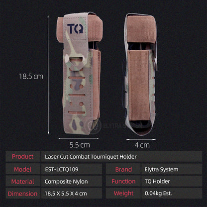 Duty Belt Tourniquet Pouch Holder Tactical Molle EMT Trauma Shears