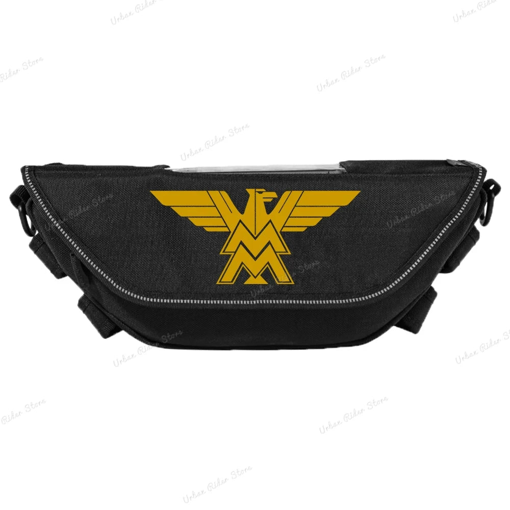 Waterproof Dustproof Motorcycle Handlebar Storage Bag for Moto Morini X-Cape 650