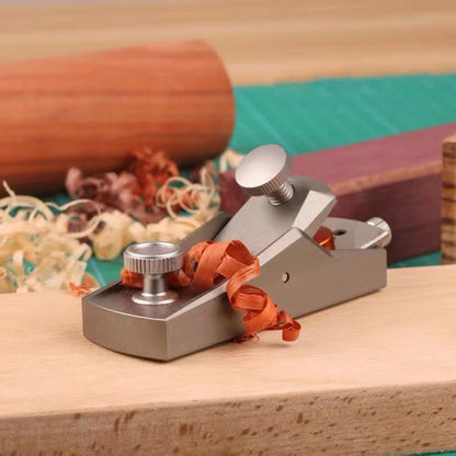 Mini Aluminum Alloy Hand Planer Woodworking Flat Plane Portable Tool 142G
