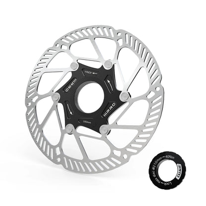 Center Lock Disc Brake Rotor IIIPRO Stainless Steel Bicycle MTB Road