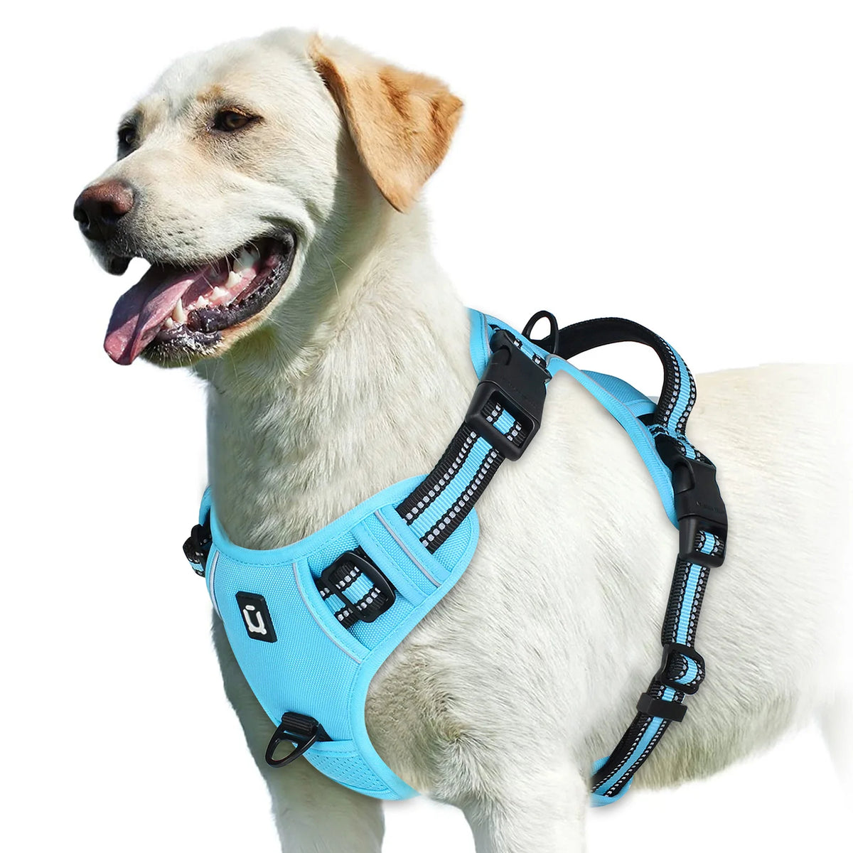 Adjustable Soft Padded Dog Harness with Handle No Pull Pet Vest