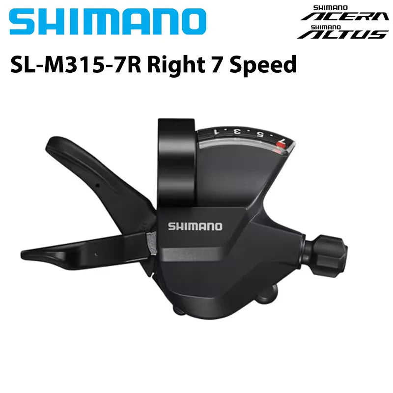Shimano SL-M315 Rapidfire Plus Trigger Shifter with Cable 2/3x7/8 Speed Options