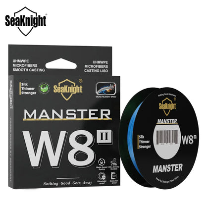 SeaKnight W8 II 500M PE Braided Fishing Line 8 Weaves Si+ Coating Salt Fresh