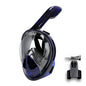 COPOZZ Professional Snorkeling Diving Mask Underwater Scuba Full Face Snorkel Mask Anti Fog Goggles for Adult Swimming Equipment-EXPROTAS