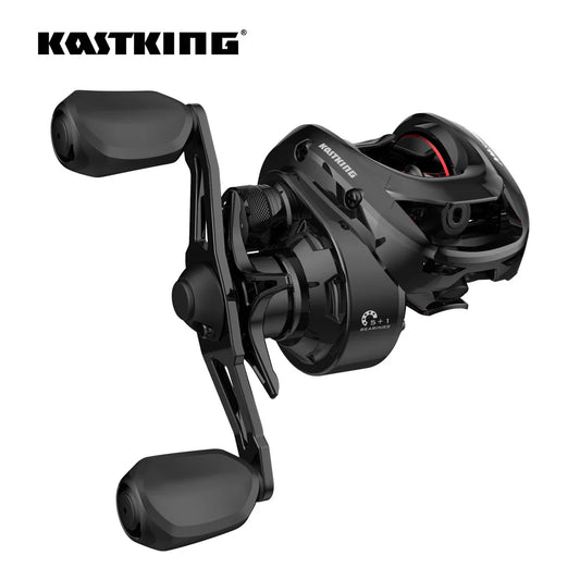 KastKing MaxSteel Baitcasting Reel Magnetic Braking System 7.1:1 Gear Ratio 5+1 Ball Bearings 7KG Max Drag Fishing Coil-EXPROTAS
