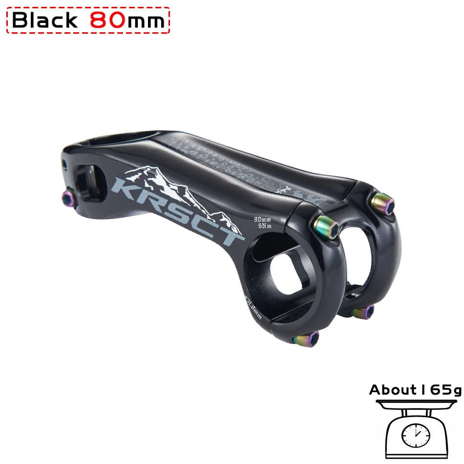 KRSCT -20° 3D Forged MTB Stem 31.8mm 70/80/90/100mm High Strength - EXPROTAS