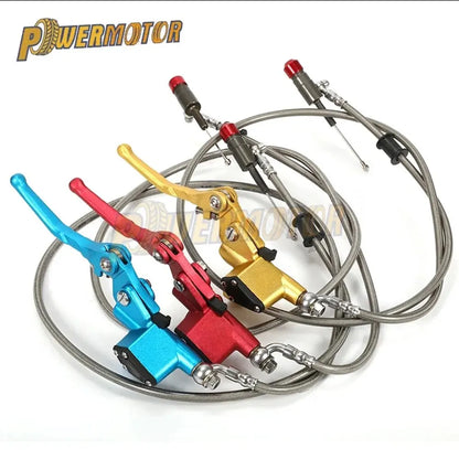Universal 1200mm Hydraulic Brake & Clutch Levers for Dirt Bike Enduro Motocross