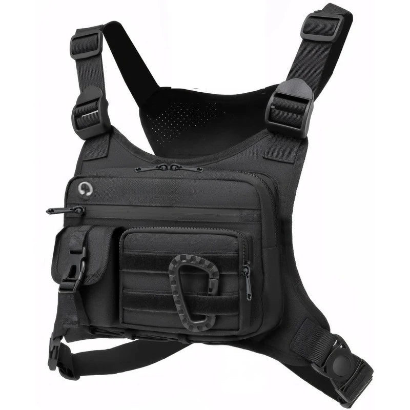 Tactical Chest Bag for Running Cycling EDC Men Women Outdoor Vest Rig