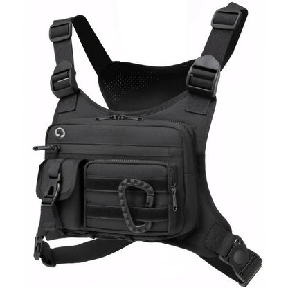 Tactical Chest Bag for Running Cycling EDC Men Women Outdoor Vest Rig