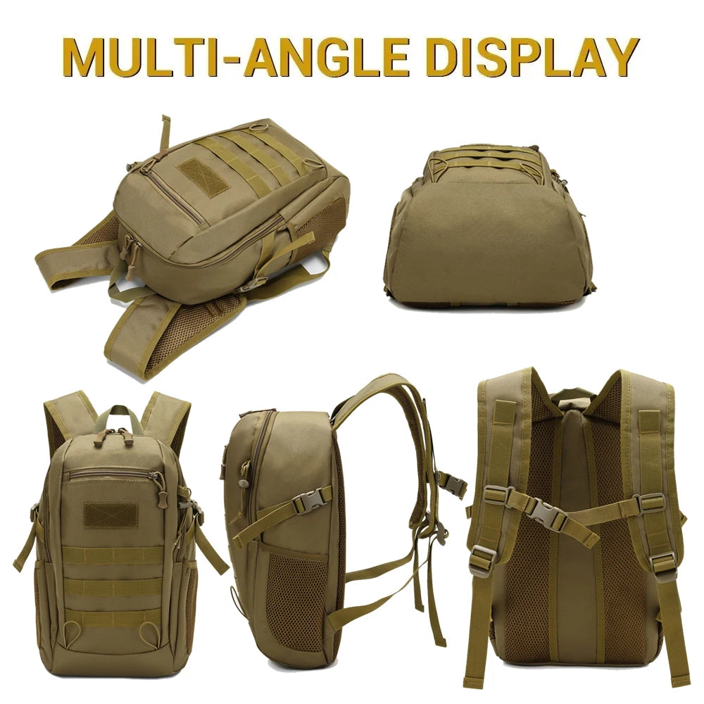 10L 20L Travel Outdoor Backpack Mini Small Waterproof Camping Hiking Fishing Hunting Bag Climbing Women Men Rucksack Daypack-EXPROTAS