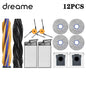 Dreame X60 Ultra/X60 Master/X60 Max Ultra Robot Vacuums Cleaner Accessory Dust Bag Main Side Brush Hepa Filter Mop Cloths Spare