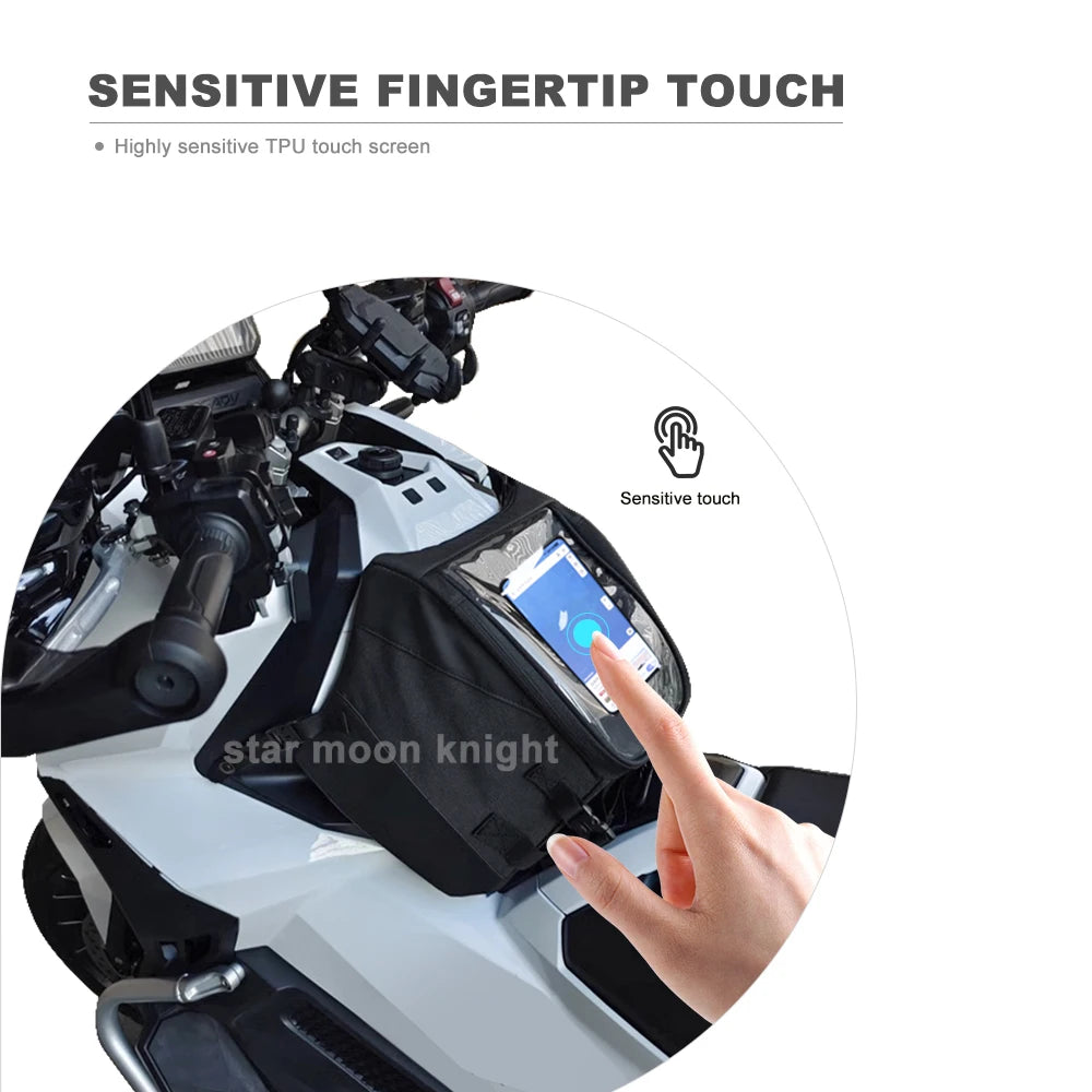Tunnel Tank Bag Storage Pouch for Honda X-ADV 750 Forza 750 Scooter