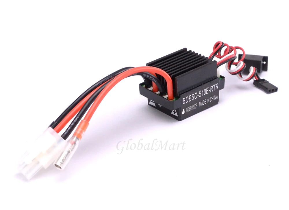 320A Motor Speed Controller Brushed ESC 2A BEC for RC Car Boat Waterproof