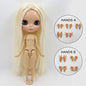 ICY DBS Blyth doll 1/6 bjd tan skin joint body shiny face 30cm toy girls gift-EXPROTAS