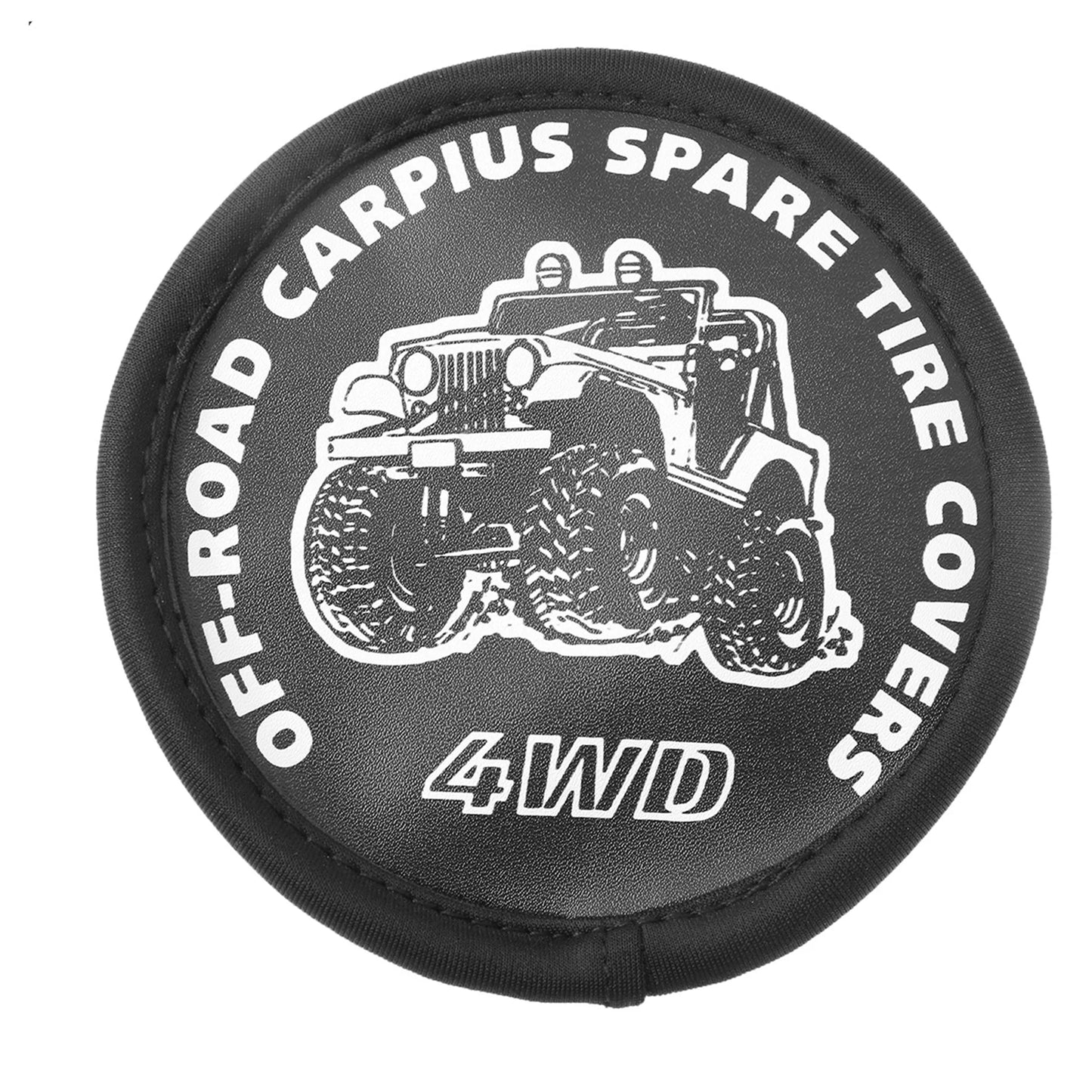 Spare Tires Cover 1/10 RC Crawler Car Compatible with 4.52"-4.72" Tires