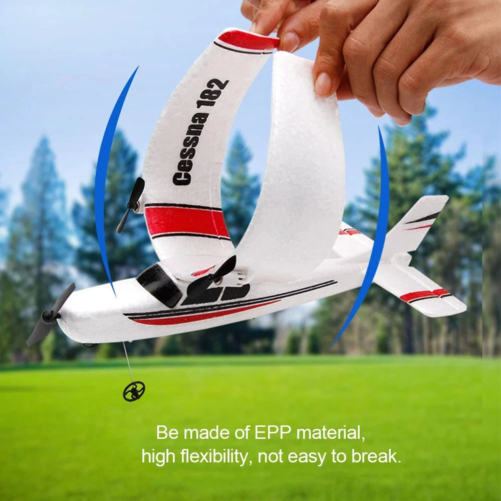 FX801 RC Plane EPP Foam 2.4G 2CH RTF Remote Control Wingspan Aircraft Fixed Wingspan Airplane Toys Gifts for Children Kids-EXPROTAS
