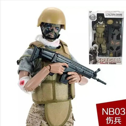 12inch Height 1/6 Scale Soldier SWAT Action Toys Figure Dolls With Retail Box