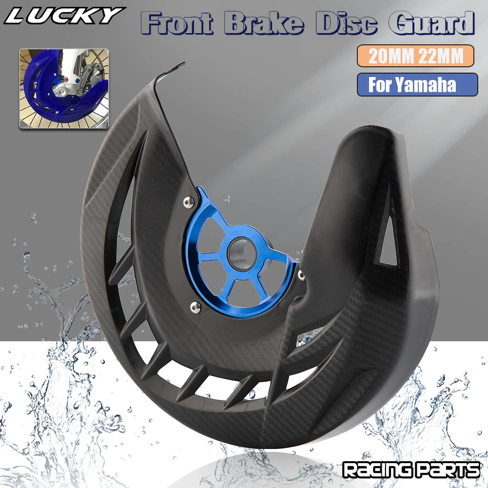 Front Brake Disc Guard Cover for Yamaha YZ WR YZF WRF 125-450 Dirt Bike