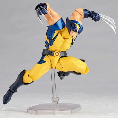 Revoltech YAMAGUCHI Wolverine Action Figure Wolverine Logan Toys X-Men Model Toy Joint Movable Doll Decor Birthday Gift For Kids-EXPROTAS