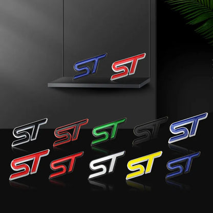 Car Steering Wheel Sticker Auto Emblem for Ford Focus Mondeo Fiesta MK3