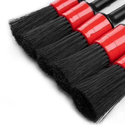 Car Detailing Brush Set for Cleaning Wheels, Dashboard & Air Outlets