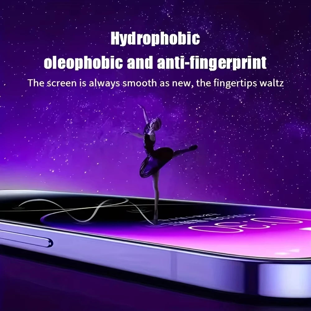 5PCS Screen Protector for iPhone 18 17 16 15 14 13 11 Max Tempered Glass