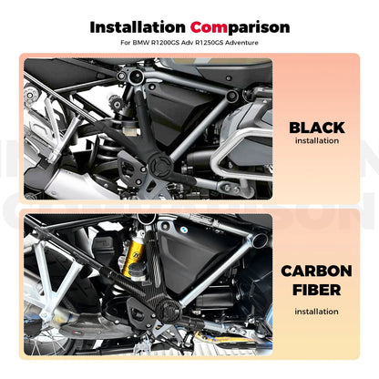 Carbon Fibe Frame Protector For BMW R1200GS R1250GS GSA Motorcycle Panel Guard Cover R 1250 GS GSA 2018-2023 R 1200 GS Adventure