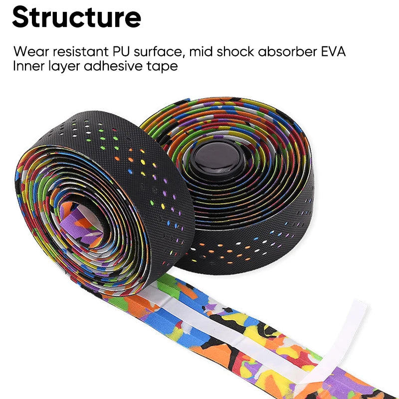 Cycling Handlebar Tape Road Bike Race Bar Wrap Bicycle Grip Ribbon