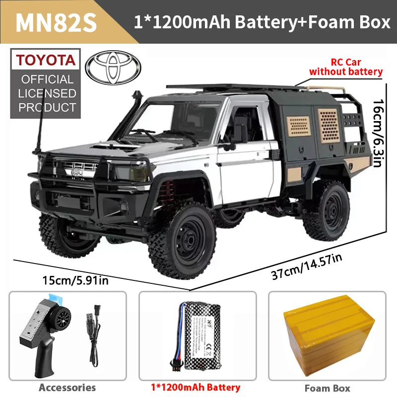ZWN MN82 MN82S LC79 1/12 RC Pickup Truck 4WD Off-Road Climbing Car Toy Gift